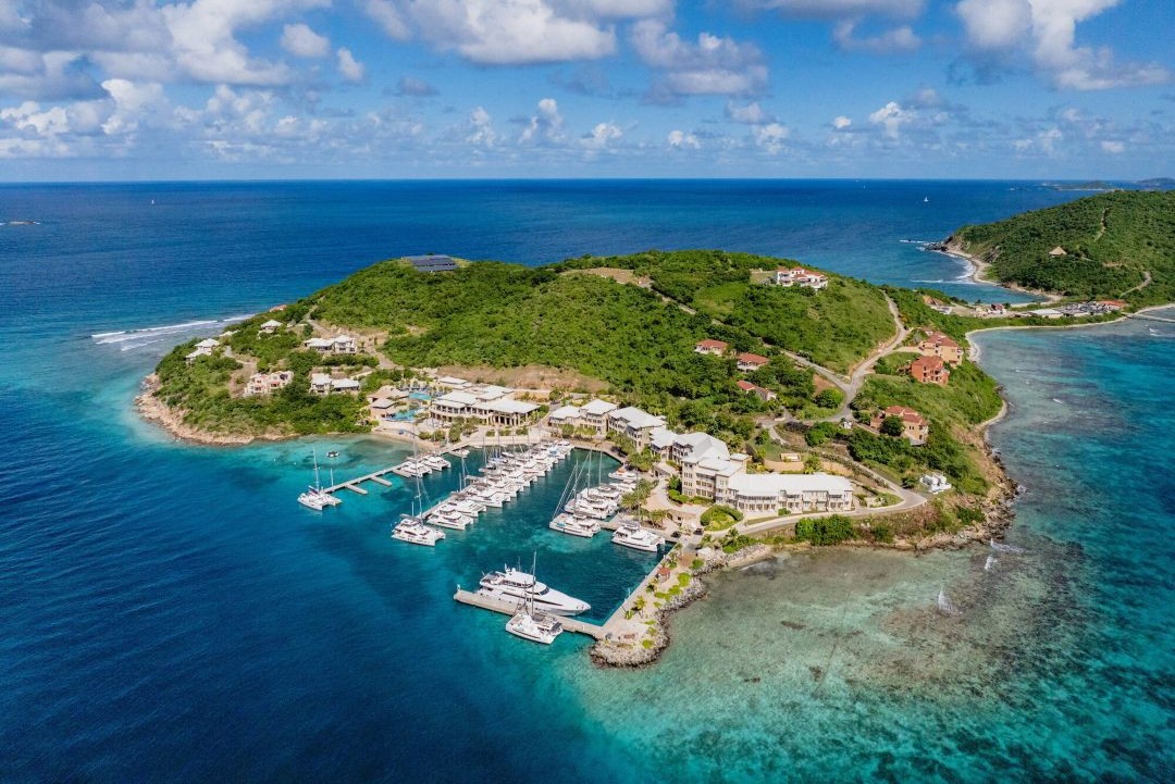 The BVI from up above