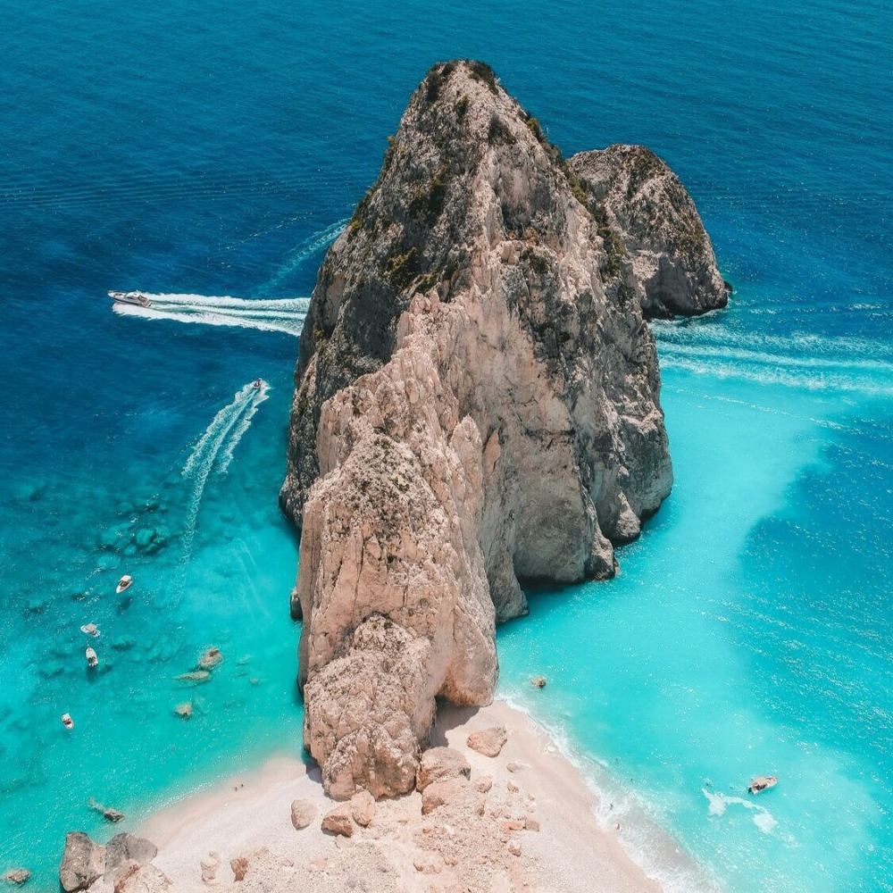 Cliffs of Keri in Greece