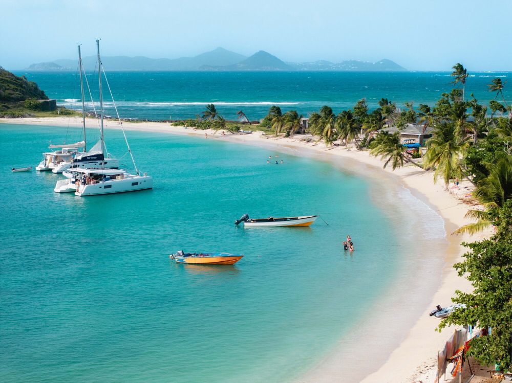 Beach in St Vincent and the Grenadines