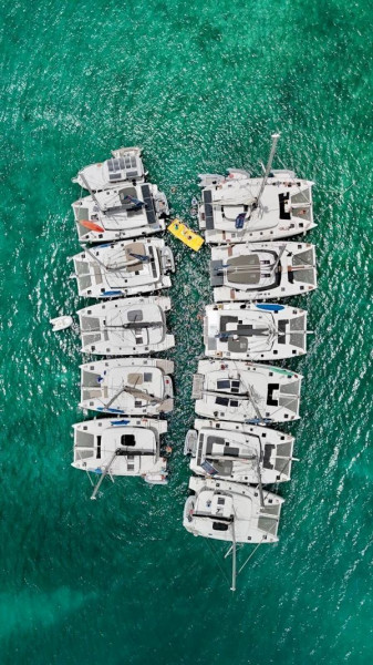Flotilla sailing yacht charters