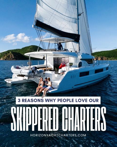 Swap schedules for sunsets and responsibilities for rum punches.🍹The easiest way to explore the BVI? With a skipper at the helm and zero plans to worry about! 

Book a captained charter in the BVI, St Vincent & the Grenadines or somewhere else in the world👇
📧info@horizonyachtcharters.com
🧑‍💻horizonyachtcharters.com

#yachtcharter #captain #bvi #sailing #vacation