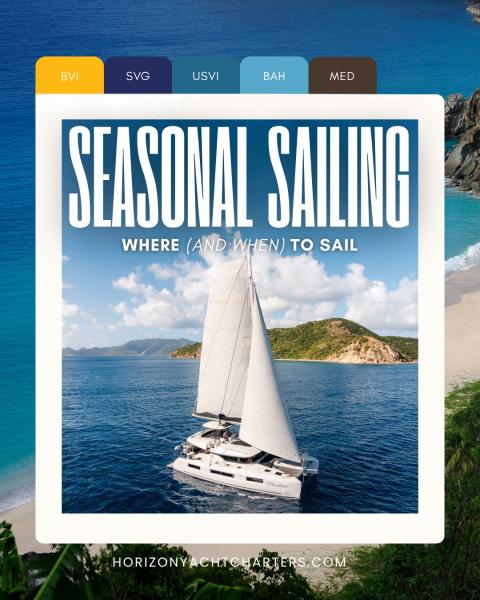 With so many choices of global sailing destinations, how do you know where to go and when? 🧳

Our mini guide provides tips and insights into seasonal sailing in the BVI, St Vincent & the Grenadines, the USVI, Bahamas and the Mediterranean ⛵️

From peak periods to shoulder seasons, get the scoop from the sailing experts and plan the perfect vacation anywhere in the world through Horizon🧑‍💻

🔗Link in bio for Caribbean, Mediterranean and global sailing charters 

#sailingseason #sailingdestinations #sailingvacation #sailingcharters #horizonyachtcharters