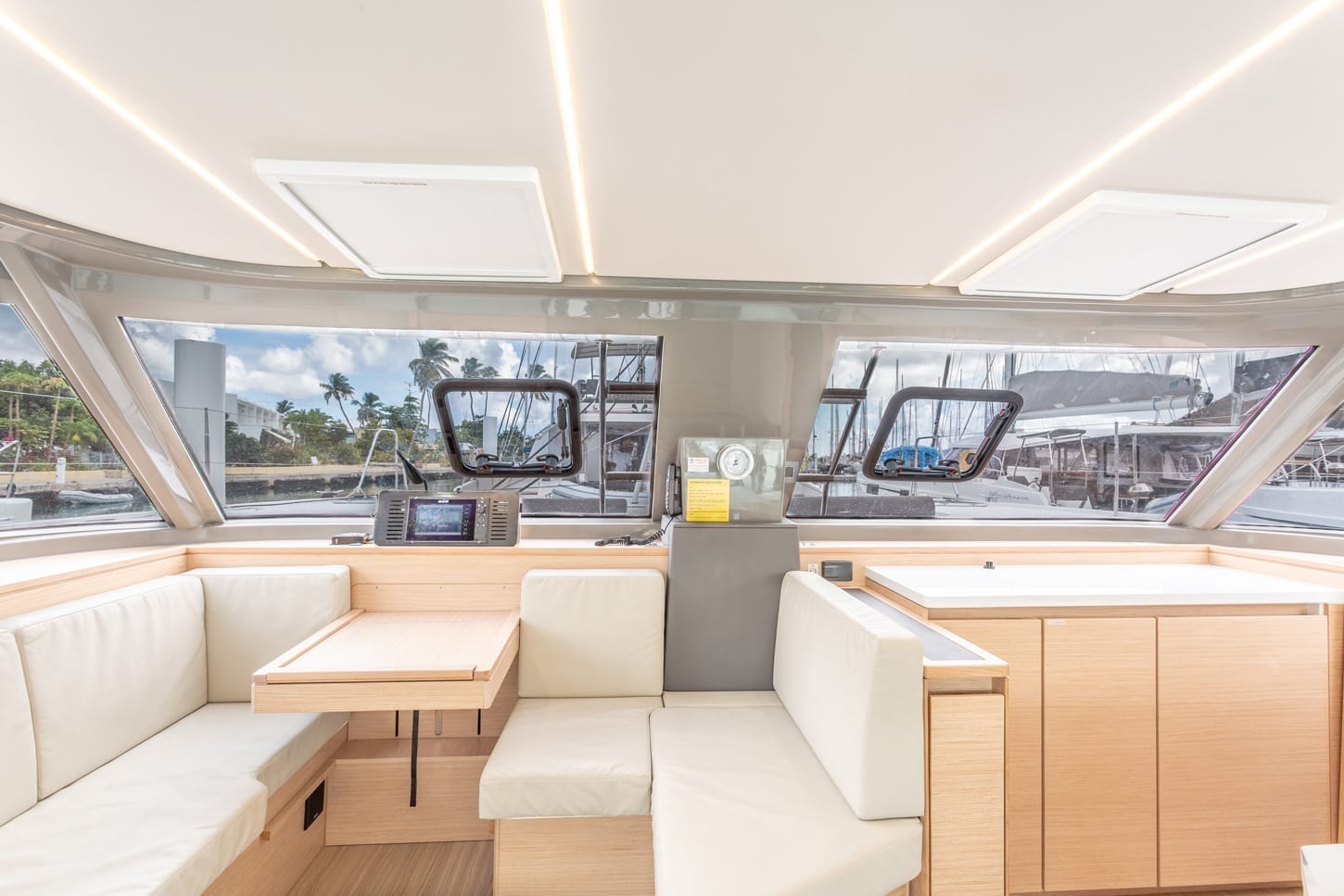 New Nautitech Open 40 catamaran Interior