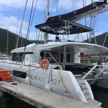 Lagoon 52 luxury yacht Exterior