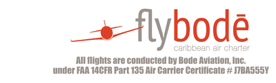 BVI Charter Flights - Fly Bode