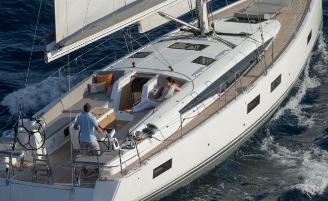 Jeanneau 54 charter yacht